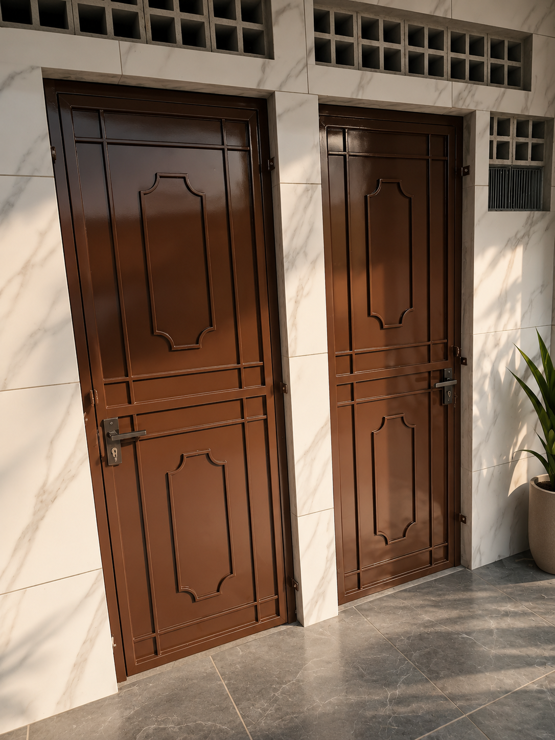 Pintu kamar mandi